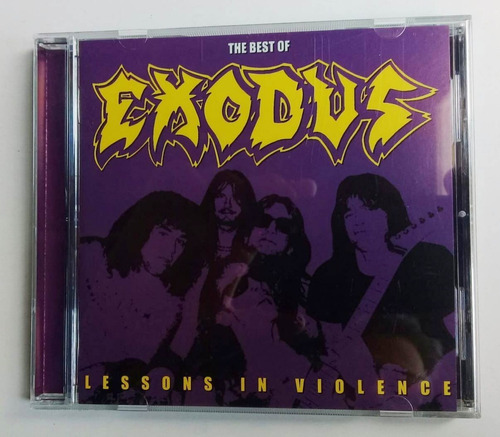 The Best Of Exodus - Lessons In Violence Cd / Kktus