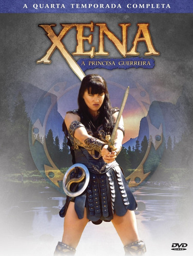 Xena - A Princesa Guerreira 4ª Temporada - Box Com 4 Dvds 