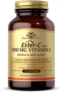 Vitamina C 1000 Mg Ester-c Plus Solgar 50 Capsulas