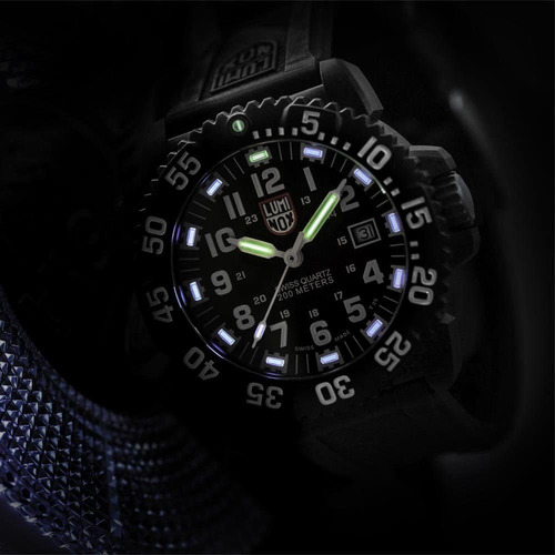 Reloj Para Hombre Luminox 3051, Caja De 44 Mm, Poliuretano