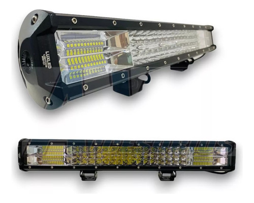  Barra Recta 108 Led 324w 60cm Spot Flood 4x4 Jeep Off Road 