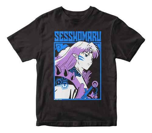 Remera Camiseta Anime Inuyasha Sesshomaru Mundogeek