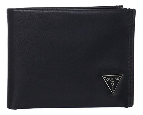 Adivinar Mens Passcase De Cuero