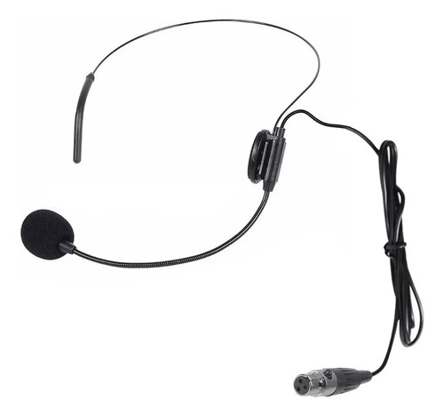 Microfono Vincha Headset Mini Xlr Cardioide Filtro Antipop