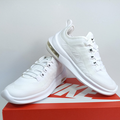 Tenis Nike De Mujer Air Max Axis Blanco Originales  (#4.5mx)