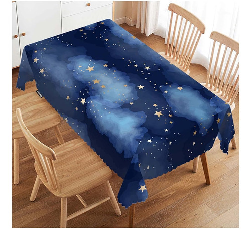 Swono Mantel Rectangular Decorativo Galaxia De Las Estrellas