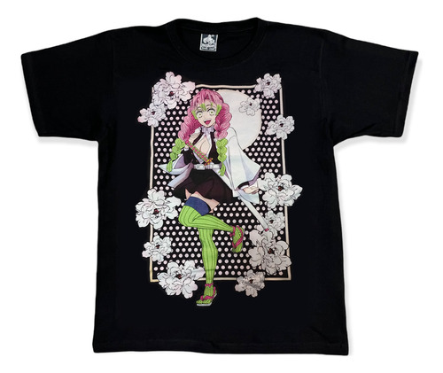 Franelas Estampadas Demon Slayer -  Unisex Algodón 