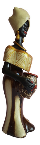 Boneca Com Turbante - Artesanato Alto Do Moura Caruaru