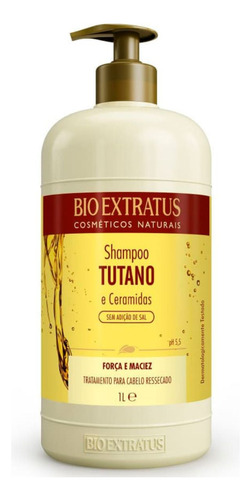 Bio Extratus Shampoo Tutano 1 Litro Para Cabelo Ressecado