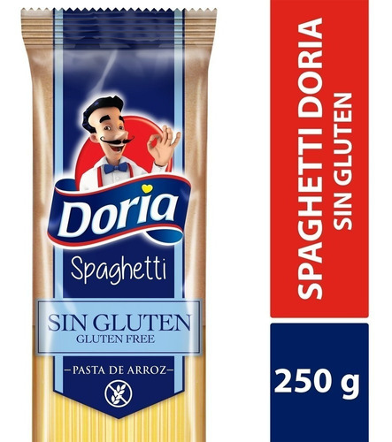 Spaghetti Doria Sin Gluten X 250 Gr - G A $27