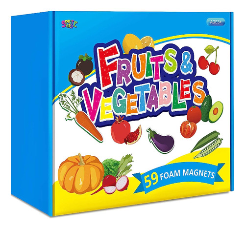 Frutas Y Vegetales Magnéticos Para Niños 