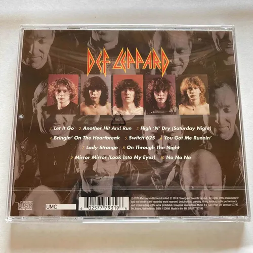 Def Leppard - High N Dry - Cd Original Remastered