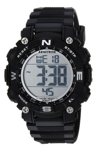 Armitron Sport Reloj Unisex Con Cronógrafo Digital, Correa.