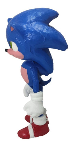 Sonic 2 Figura Pelicula Azul Articulado The Hedgehog Erizo