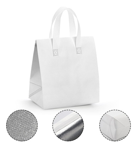 Set De 25 Bolsas De Comida Aisladas Aisladas, Bolsas De Supe