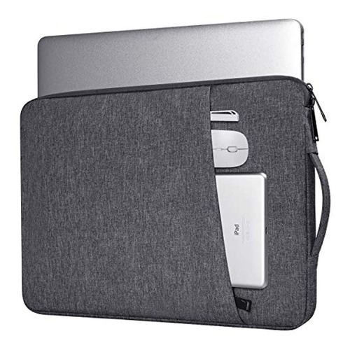 Funda Para Portátil Impermeable De 15.6in, Color Gris