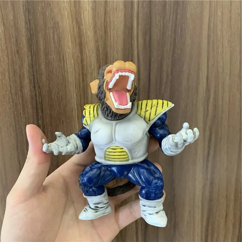 Figura Do Macaco Rugindo De Dragon Ball Vegeta, Boneca Goril