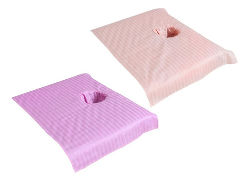 2 Fundas De De De Algodón Suave Para Spa, Cama De Belleza
