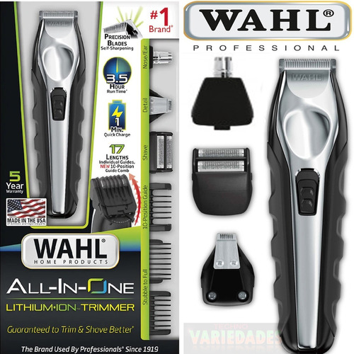 Wahl Lithium Ion Todo En 1 Inalambrica Trimmer 100% Original