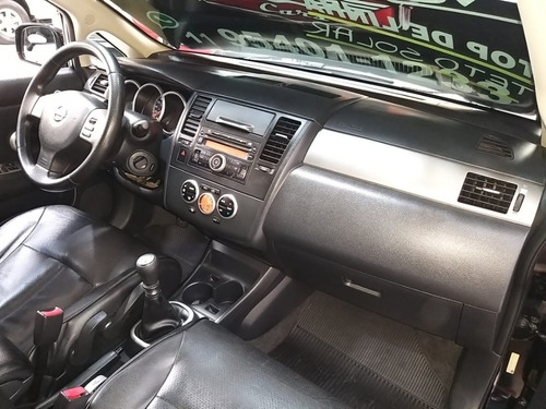 Nissan Tiida Sl.mec+teto+couro Completo