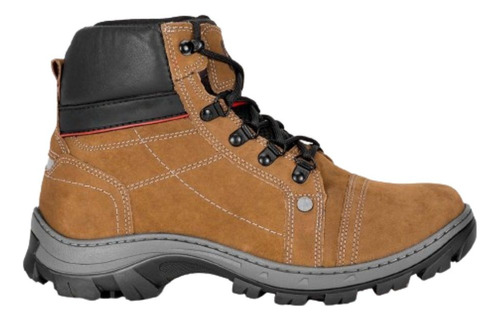 Bota Coturno Cat Original 100% Em Couro Resistente Promoção