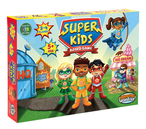 ¡nuevo! Jh5 Super Kids! Un Emocionante Juego De Mesa Coope.