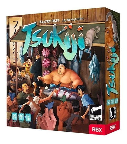 Tsukiji - Juego De Mesa - En Español - Bureau De Juegos Rbx