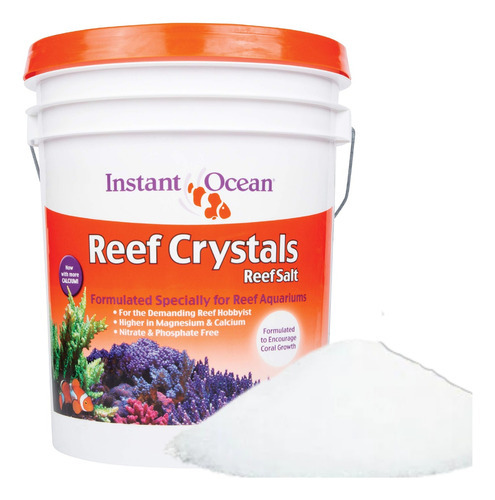 Sal Reef Crystals Para Aquários De Recife Sal Marinho 20,3kg