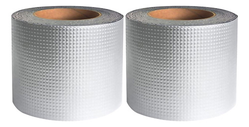 2 Rollos De Papel De Aluminio, Cinta De Butilo, Envoltura Té