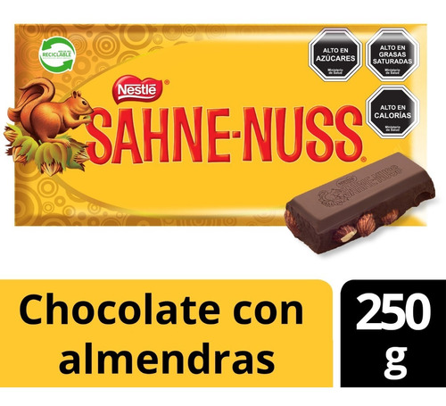 Chocolate Sahne Nuss® Barra 250g