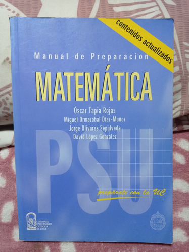 Manual De Preparación Matematica