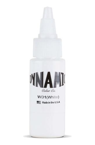 Dynamic White 1 Oz Pigmento Tinta Para Tatuar