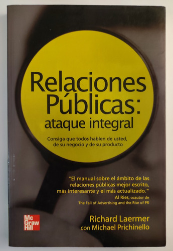 Relaciones Públicas Ataque Integral. Richard Laermer  (Reacondicionado)