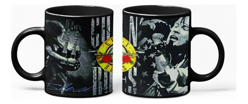 Taza Magica Guns N Roses Axl Rose - Slash Bandas De Rock 02