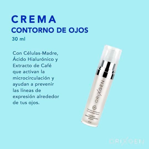 Crema Antiarrugas Contorno De Ojo Con Células-madre 