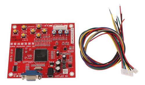 A Vga, Vga, Tablero Conversor De Video Para S, De
