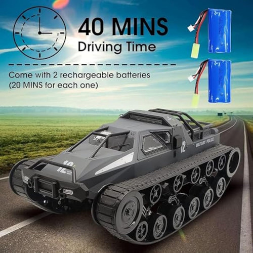 Racent Rc Crawler 1:12 Escala 2.4ghz Tanque De