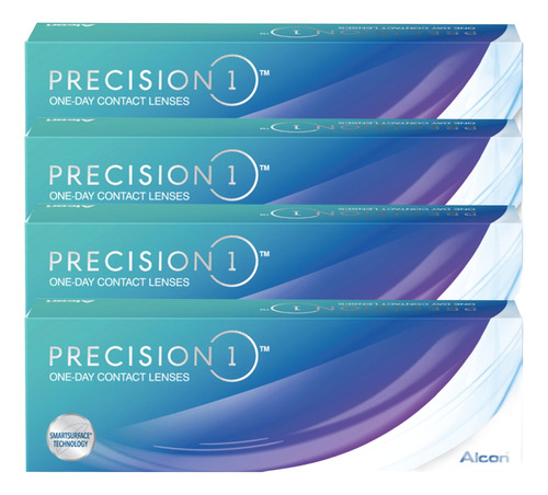 4 Caixas Lentes De Contato Precision 1 Day Leve 4 Pague 3
