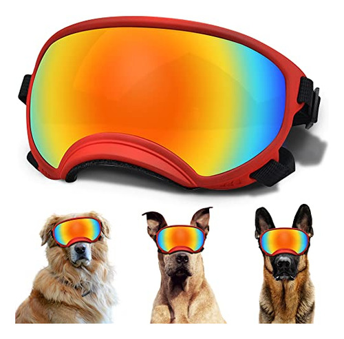 Large Dog Sunglasses, Dog Goggles With Adjustable Strap...
