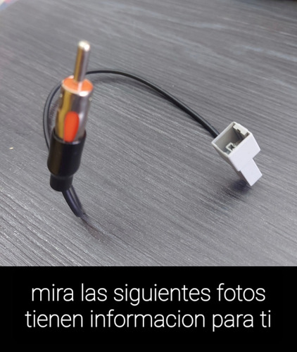 Adaptador Antena Estereo Hyundai Elantra Años 2009 A 2016