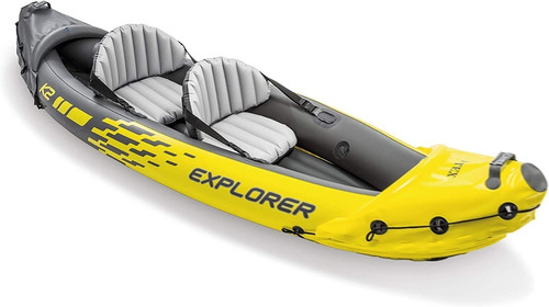 Intex Explorer K2 Juego Kayak Inflable 2 Personas Remos Bomb