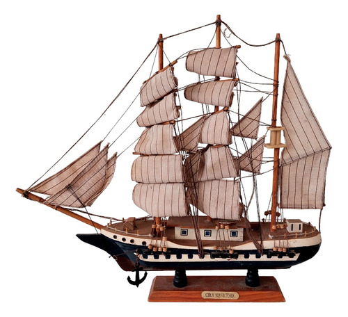Barco De Madera Circa 1828 Victoria 