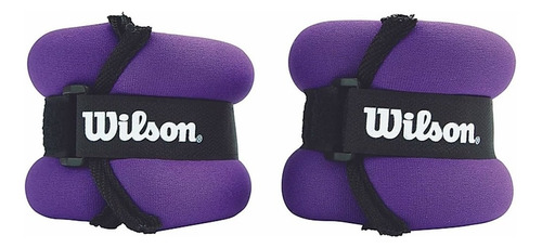 Pesas Muñequeras Wilson 2 Libras Ajustables Fitness Gym