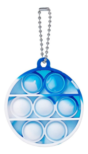 Mini Push Pop-up Sensorial Burbuja Juguete Llavero 5pcs