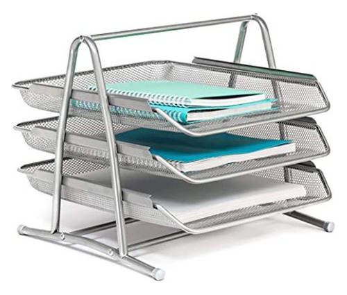 Organizador De Oficina Mindspace 3 Tier Desk Tray | The Mesh