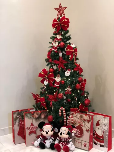 Arvore Natal Grande Decorada Completa 150cm Com Pisca Luxo