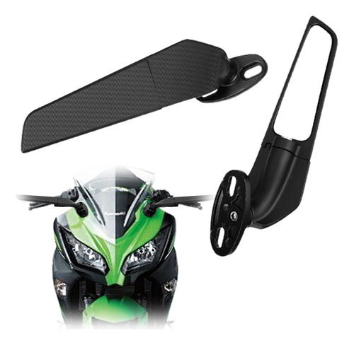 Retrovisor Asa De Vento Carenadas Kawasaki Ninja 300 2015