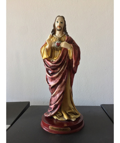 Figura De Jesus De 20 Cms Perfecto Estado 