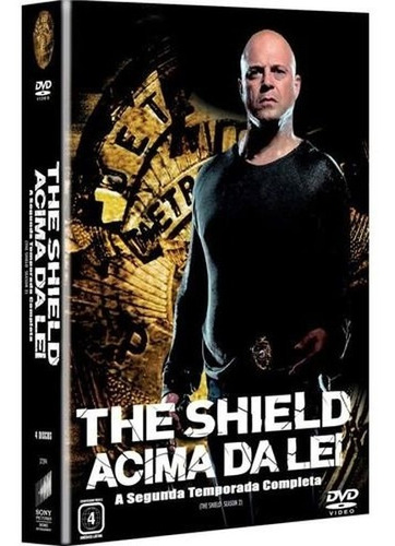 Box Dvd -the Shield Acima Da Lei - 2 Temporada - 4 Discos