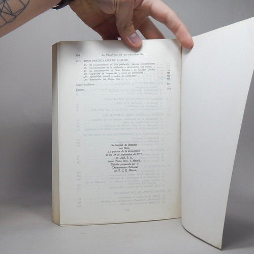 La Práctica De La Demografía R Pressat Fce 1977 I7